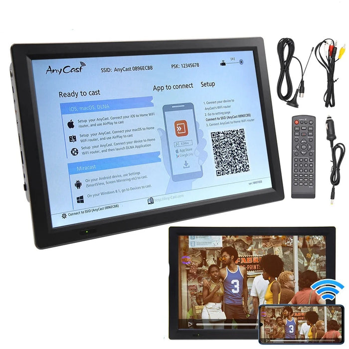 14 Portable Digital Tv With Wireless Screen Share And Hdmi