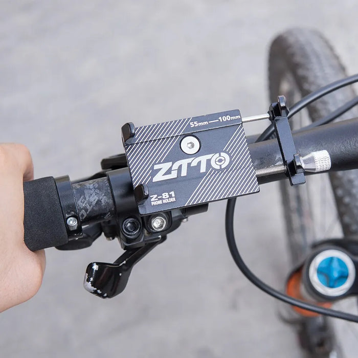 Ztto Bike Phone Holder Universal Mtb Mobile Mount For Road Bike Motorcycle M365 Handlebar Reliable And Durable Cell Phone Gps Holder