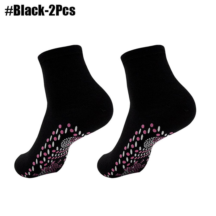 Winter Warm Tourmaline Magnetic Heated Socks Therapy For Yoga