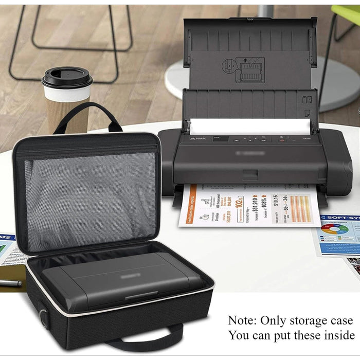 Soft Case Compatible With Canon Pixma Tr150 / Ip110 Wireless Mobile Printer Potable Travel Storage Bag