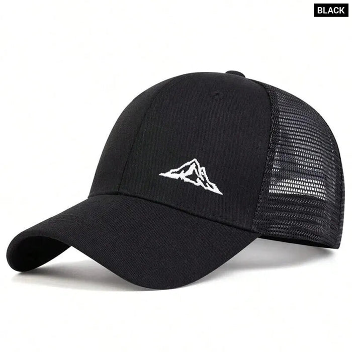 Adjustable Mountain Range Baseball Cap / Hat For Outdoor Sun Protection