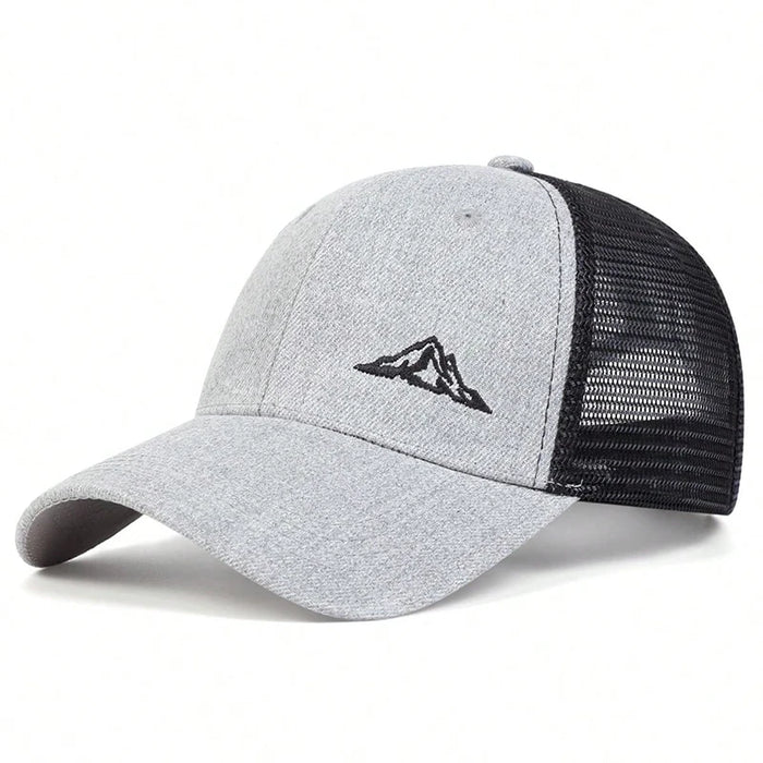 Adjustable Mountain Range Baseball Cap / Hat For Outdoor Sun Protection