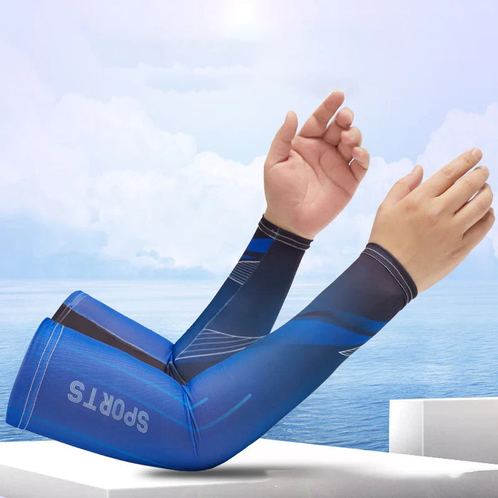 Uv Proof Cycling Arm Sleeves For Men