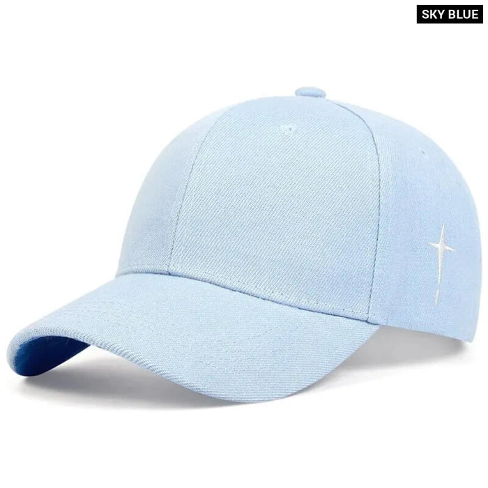 Adjustable Baseball Cap / Hat Cross Embroidery For Outdoor Wear