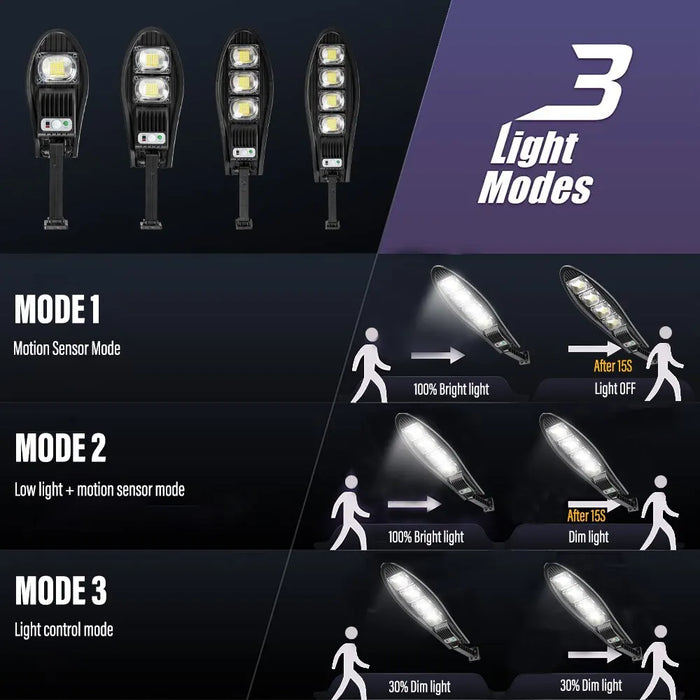 Solar Motion Sensor Wall Light