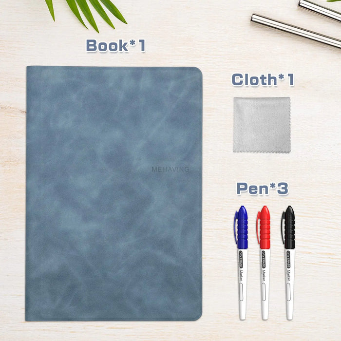 Water Based Marker Whiteboard Notebook