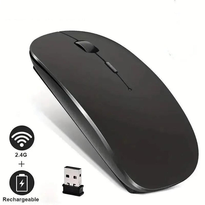 Portable Wireless Rechargeable Ergonomic Quiet And Magical Gaming Mouse For Computers Tablets