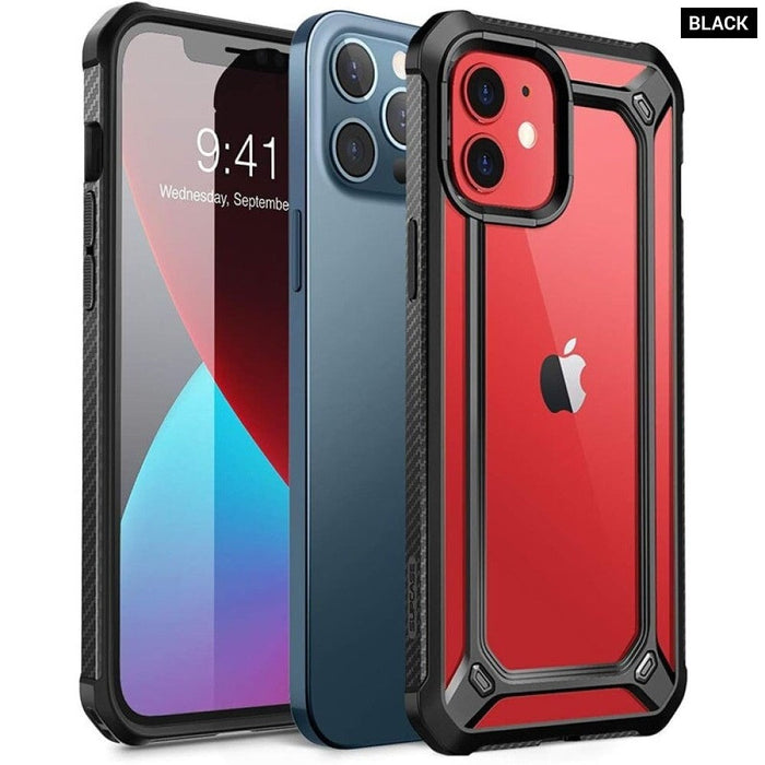 For Iphone 12 Case Pro 6.1 Inch Premium Hybrid Protective