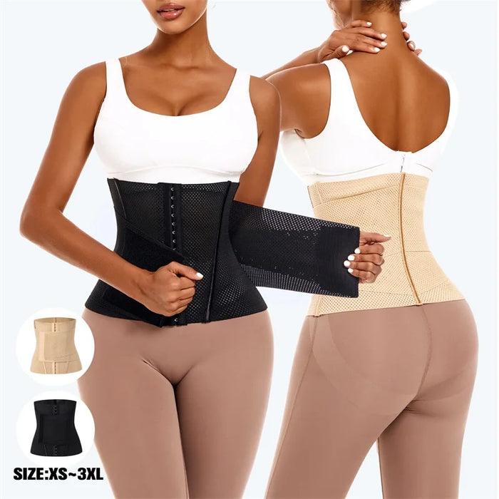 Breathable Mesh Waist Shaper For a Slimmer Figure