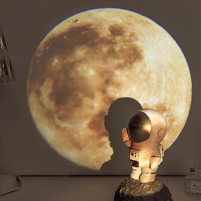 Moon Projection Lamp Background Projector Photo Prop Birthday Party Decoration Wall Lights Bedroom Decor Night Light