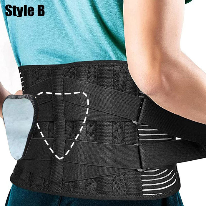 Breathable Mesh Anti-skid Back Braces for Lower Back Pain Relief With 6 Stays