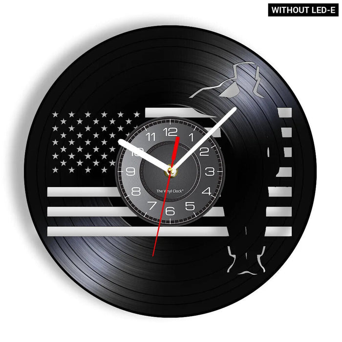 Veteran Soldiers Wall Clock