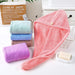 Women Hair Drying Hat Quick-dry Microfiber Towel Cap