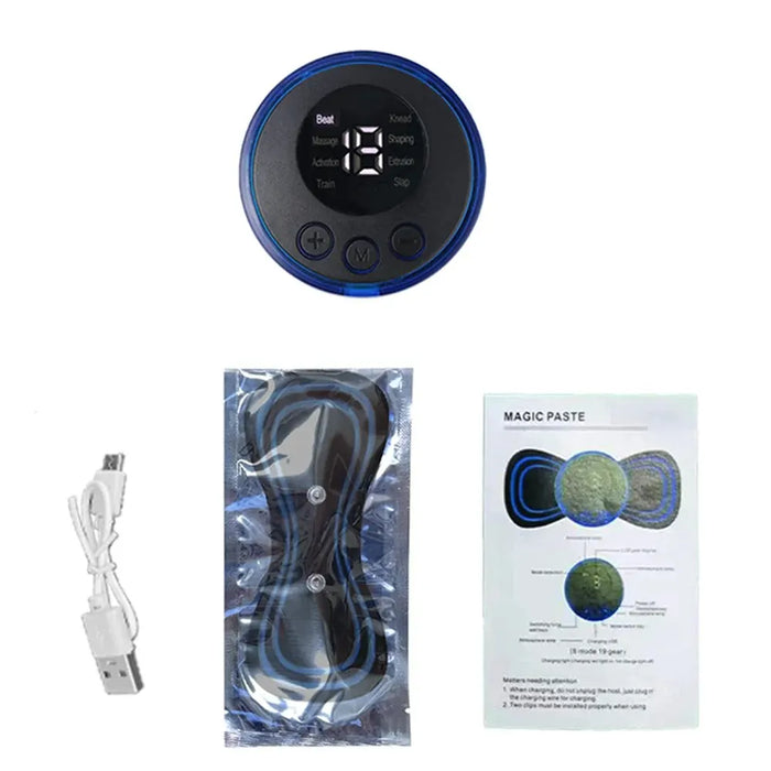 Ems Neck Massager Set 8 Modes 19 Levels Relieve Fatigue Home