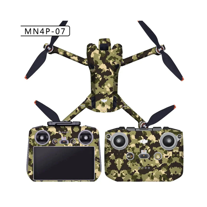 Dji Mini 4 Pro Drone Protective Film Waterproof Remote Decals For Dji Rc 2 Rc N2 Accessory