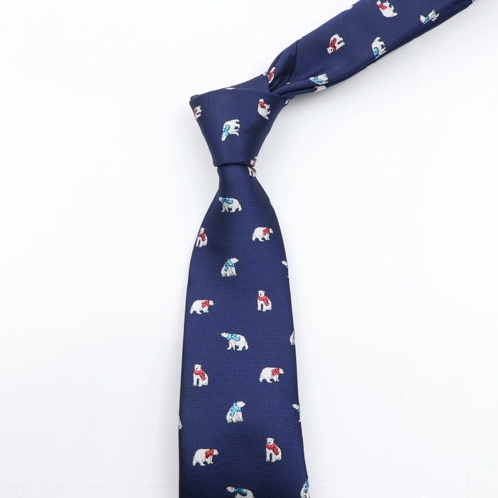 Cartoon Animal Tie For Weddings And Parties