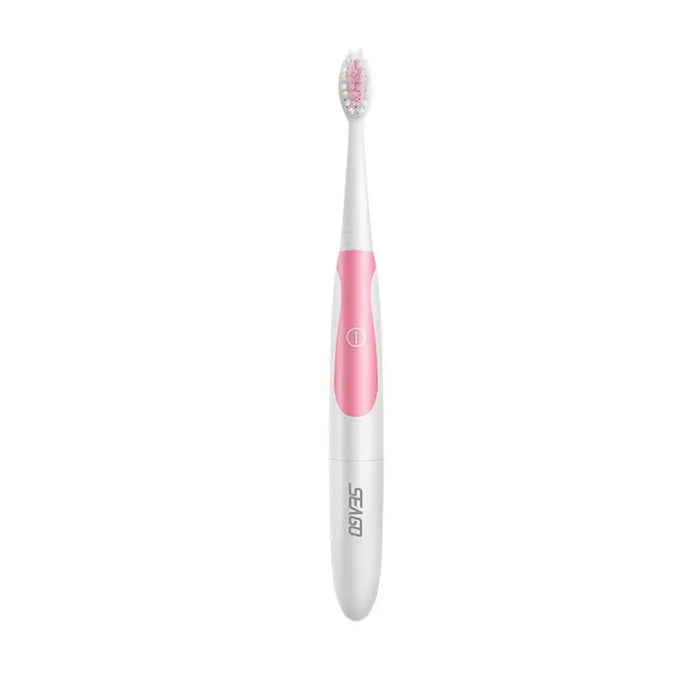 Travel Electric Toothbrush 2 Brush Heads Waterproof Ipx7 Slim Portable Adult Brush