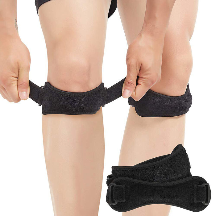 1Pair Patella Tendon Knee Strap For Basketball Running Jumpers Knee