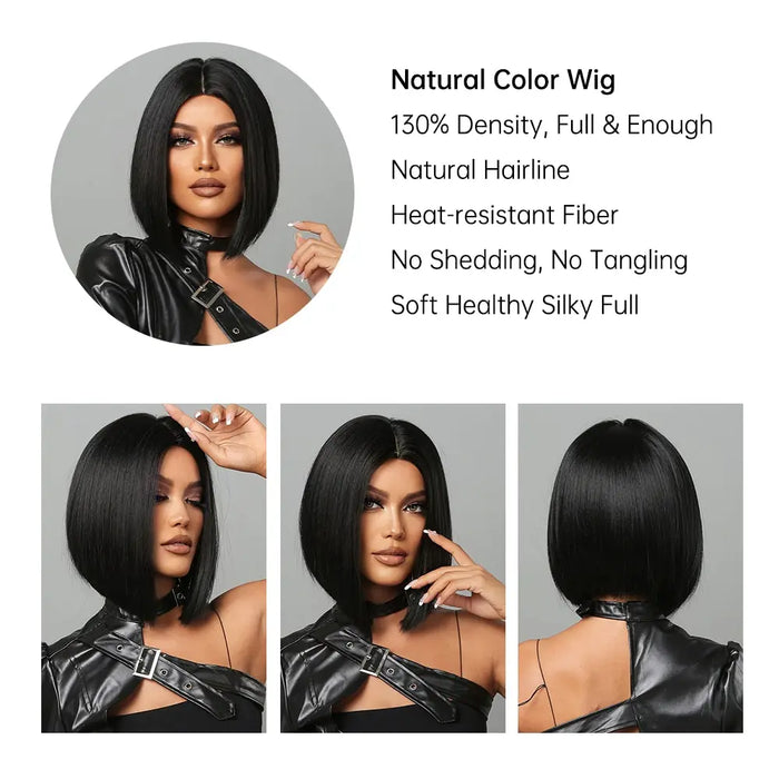 Short Straight Bob Synthetic Wig