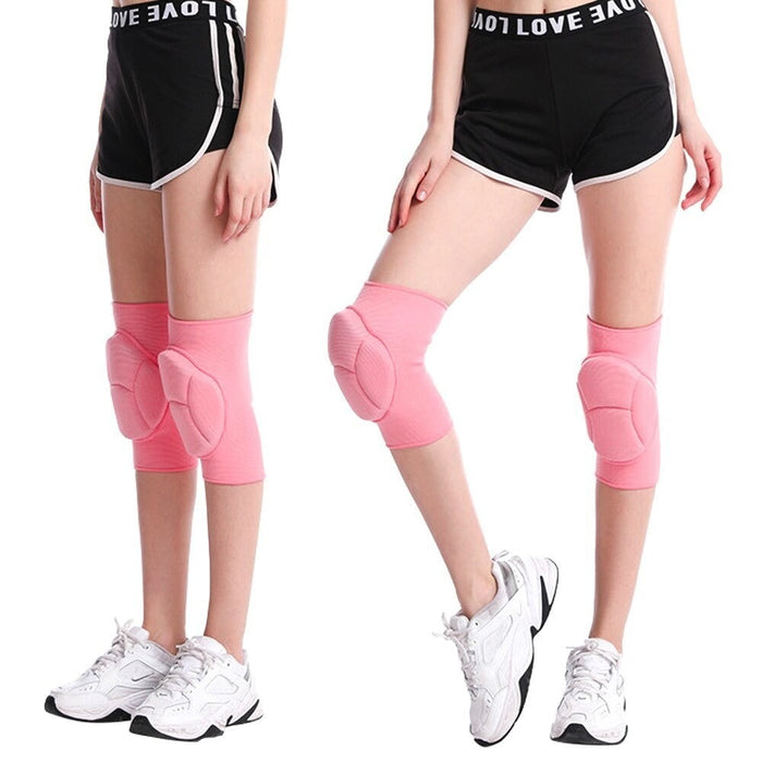 Soft Non-SlipThick Sponge Collision Avoidance Sports Knee Pads For Dance Wrestling Cycling