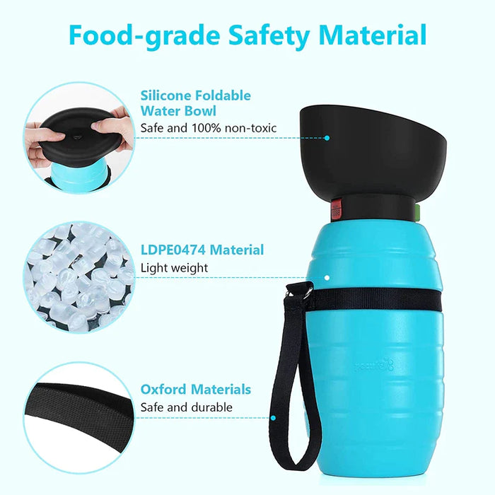 Portable Dog Water Bottle Large Capacity