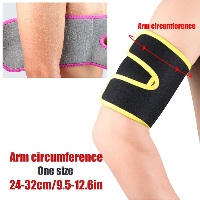 1 Pair Calories Off Sweat Arm Trimmers Slimming Belt for Lose Weight Yoga Running