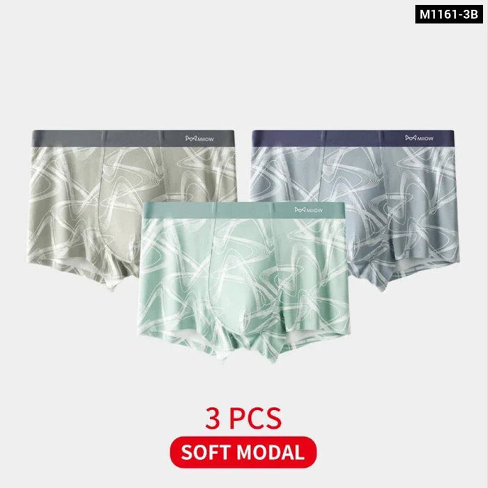 Silky Modal Mens Underwear Set