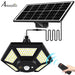 180 Led Solar Pendant Light For Shed Gazebo Garage