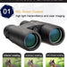 Powerful 10x42/8x32 Binoculars For Camping And Travel