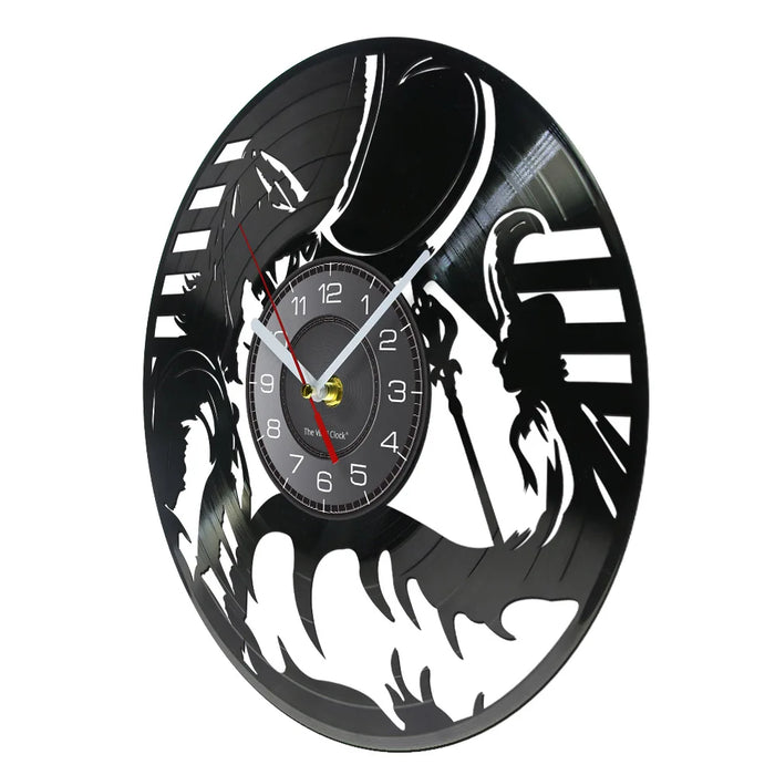 Retro Loki Vinyl Lp Wall Clock