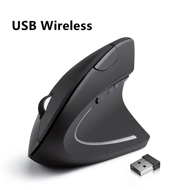 Usb Wired Vertical Mouse For Gaming And Pc