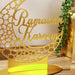 Golden Moon Acrylic Ramadan Decor For Home