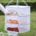 3 Tier Foldable Mesh Hanging Dryer For Clothes Herbs Fruits