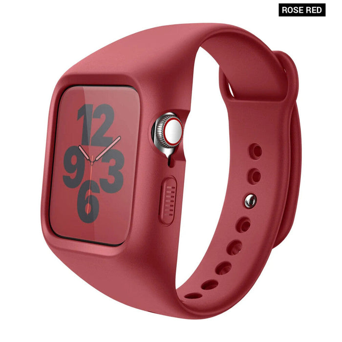 Soft Silicone Sport Band For Apple Watch 41Mm/40Mm