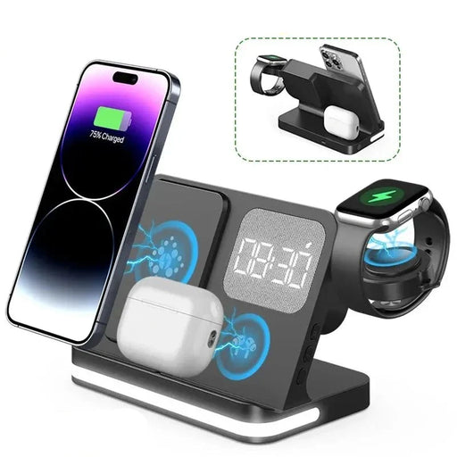 6 In 1 Fast Wireless Charger For Iphone Samsung S23 S22