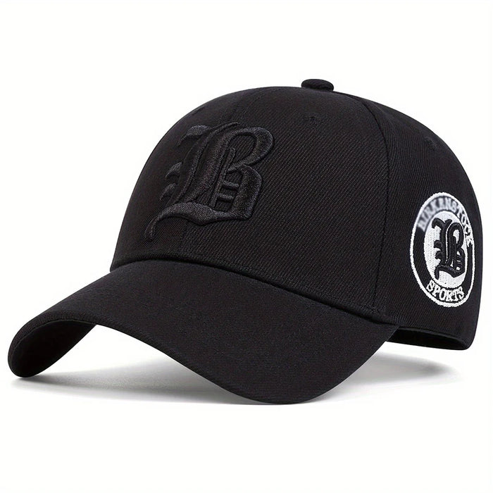 Adjustable Gothic Flb Embroidered Baseball Cap / Hat For Outdoor Wear