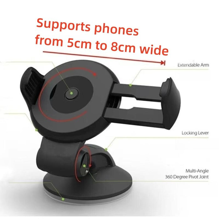 Universal Mobile Car Phone Holder for Phone In Car Holder Windshield Cell Stand Support Smartphone