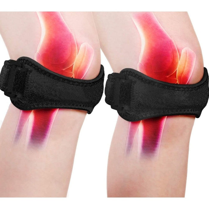 1Pair Patella Knee Strap For Men Women Squats Runner Jumper Hiking