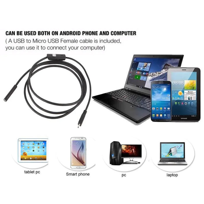 Mini Industrial Endoscope Camera For Mobile Phone