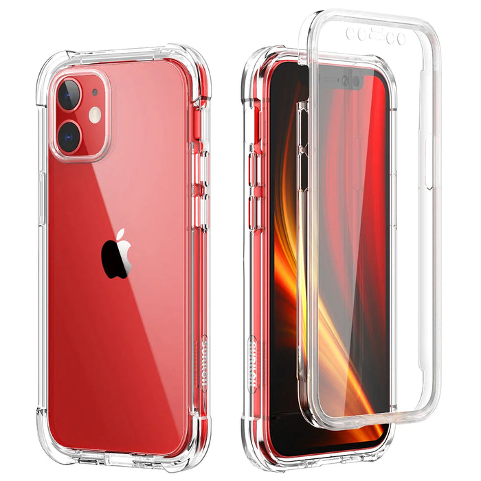 360 Full Body Shockproof Case For Iphone 12 Pro Slim With Built In Screen Protector