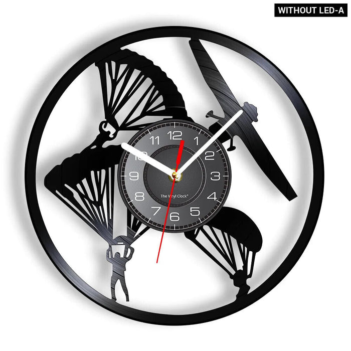 Parachute Design Wall Clock