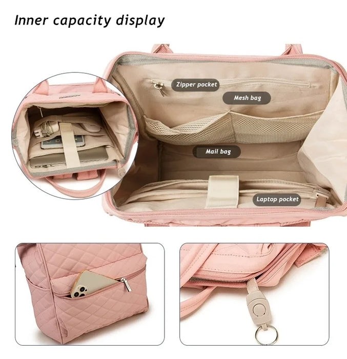 For Macbook Mens 14,15.4 Inch Shoulder Notebook Embroidery Case Laptop Bag