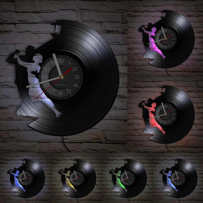 Vinyl Record Wall Clock