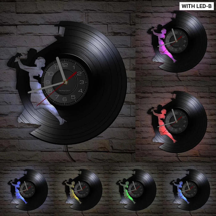 Vinyl Record Wall Clock