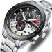 Fashion Stainless Steel Chronograph Quartz Wristwatches