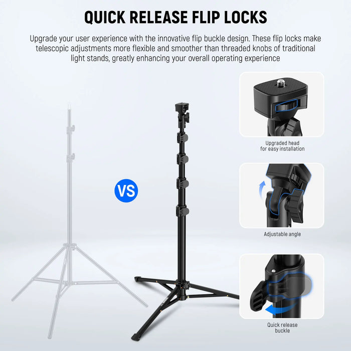 Telescopic Cellphone Tripod & Selfie Stick 18.3 61 Adjustable Stand For Iphone & Smartphone