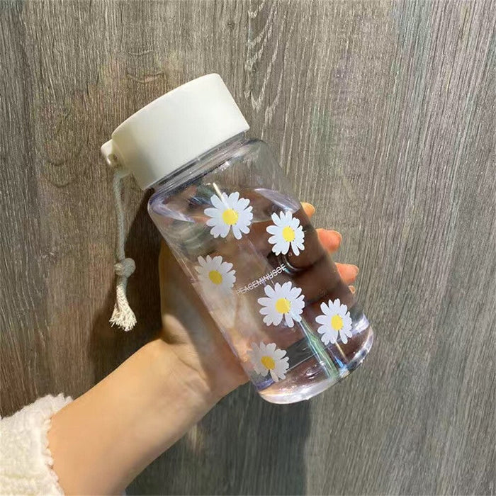 500ml Plastic Transparent Water Bottle Bpa Free Portable