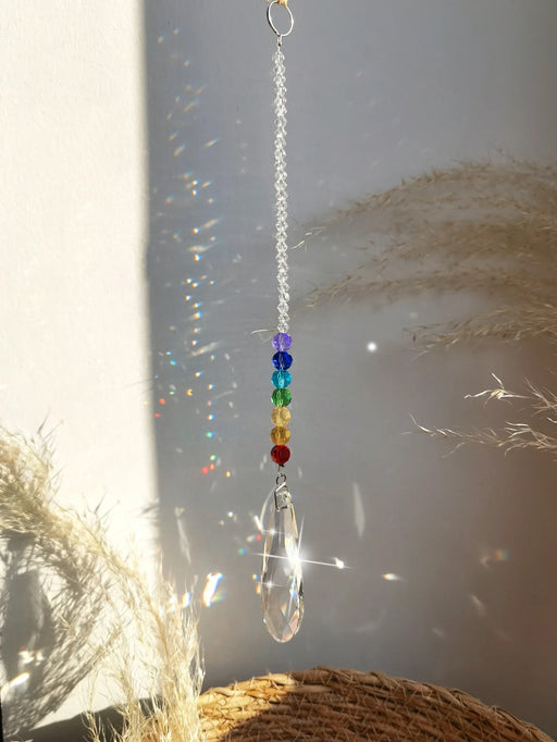 Colourful Crystal Suncatcher For Window Or Garden