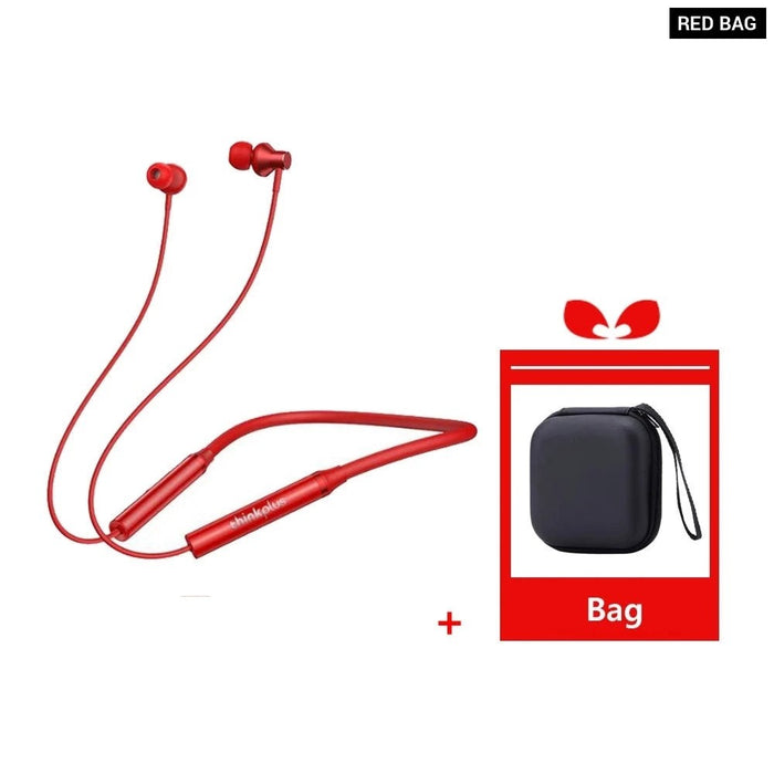 Wireless Bluetooth 5.0 He05X Waterproof Hifi Sound Magnetic Neckband 8H Sports Earphones