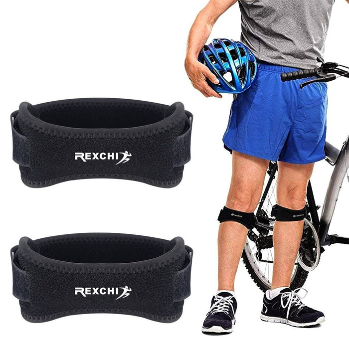 1 Pair Adjustable EVA Protective Kneepads For Running Basketball Soccer